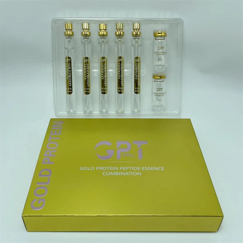 Gold Collagen Protein Peptide Skincare Set – Lifting, Brightening & Anti-Aging