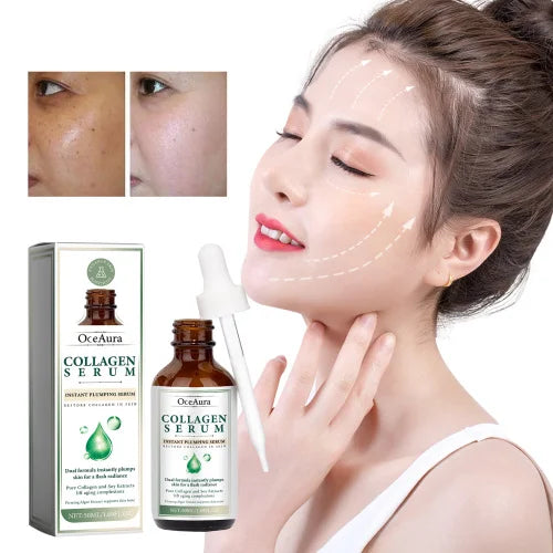 OceAura Collagen Serum – Firm, Plump & Brighten Skin (30ml)