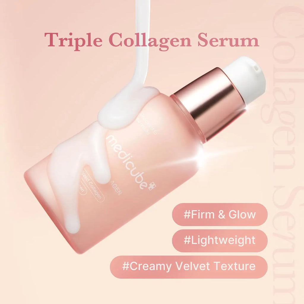 Medicube Triple Collagen Serum – Daytime Nourishing & Brightening Serum (50ml)