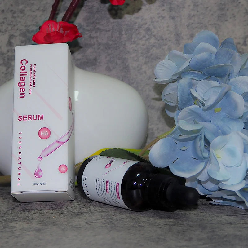 Korean Collagen Serum – Anti-Aging, Brightening & Firming with Vitamin C (30ml)