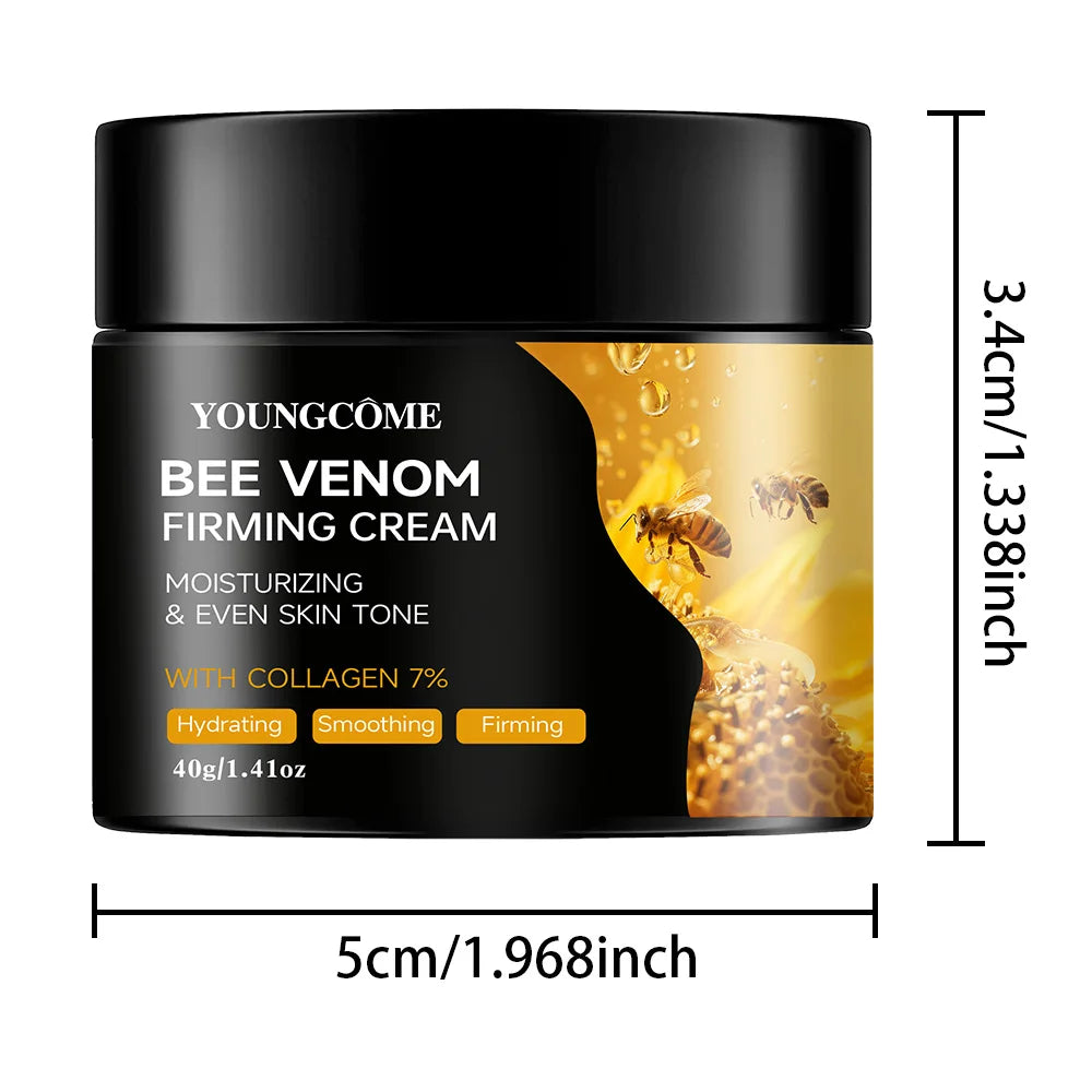 Premium Bee Venom Face & Neck Cream – Collagen Boost, Firming & Natural Hydration