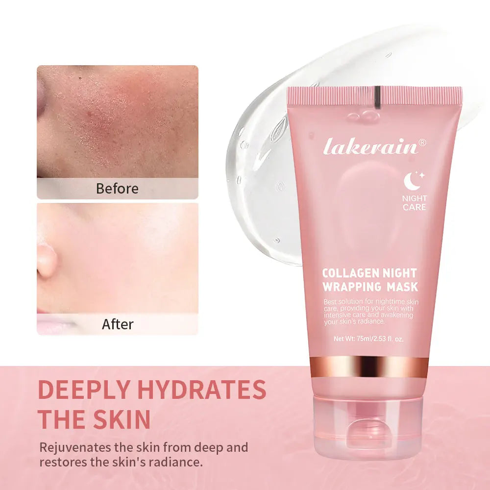 Korean Deep Collagen Peel Off Mask – Lifting, Firming & Overnight Glow