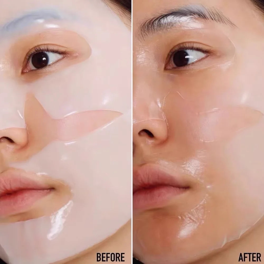 Collagen Anti-Wrinkle Facial Masks – Hydrate, Brighten & Firm Skin (Korean)