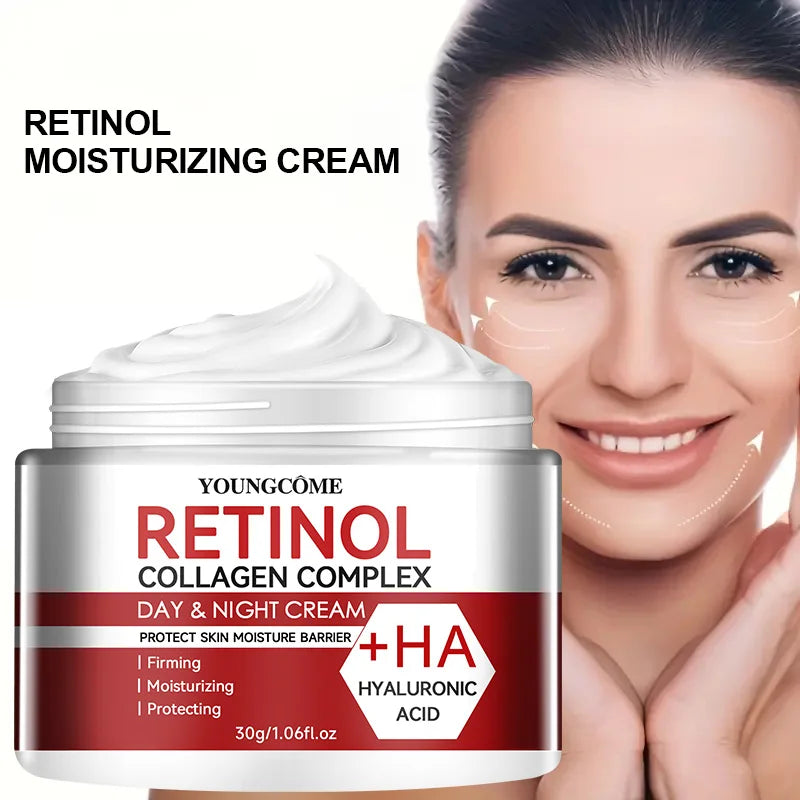 Retinol & Collagen Moisturizing Face Cream – Deep Hydration & Skin Repair