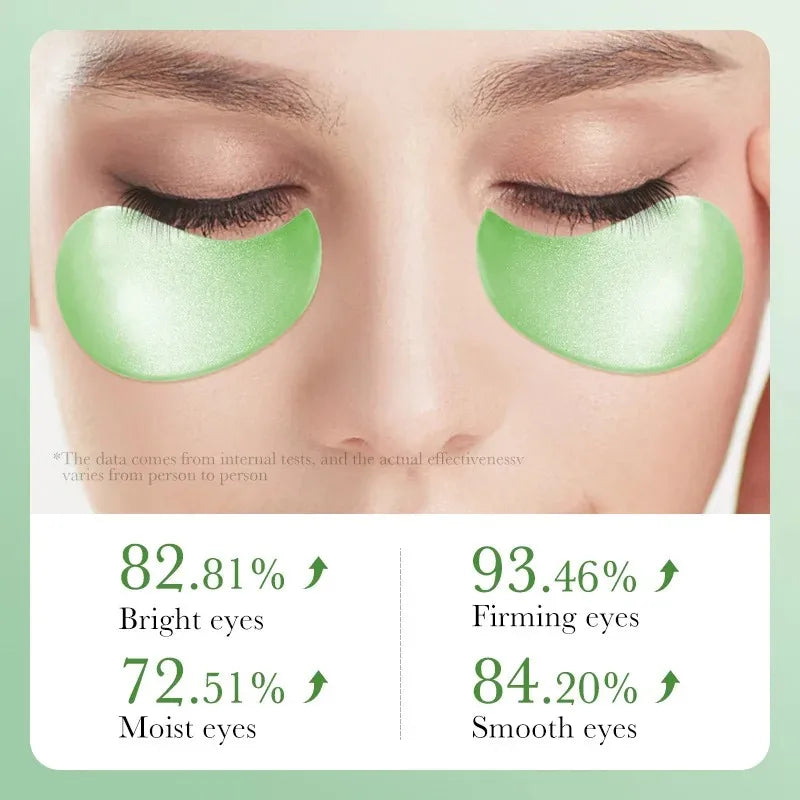 Aloe Vera Collagen Eye Masks – Brighten, Lift & Hydrate (60 Patches)