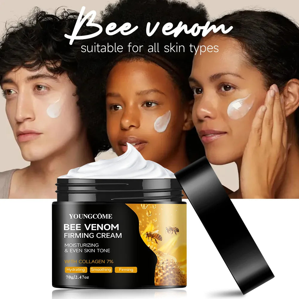 Premium Bee Venom Face & Neck Cream – Collagen Boost, Firming & Natural Hydration