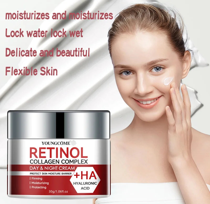 Retinol & Collagen Moisturizing Face Cream – Deep Hydration & Skin Repair