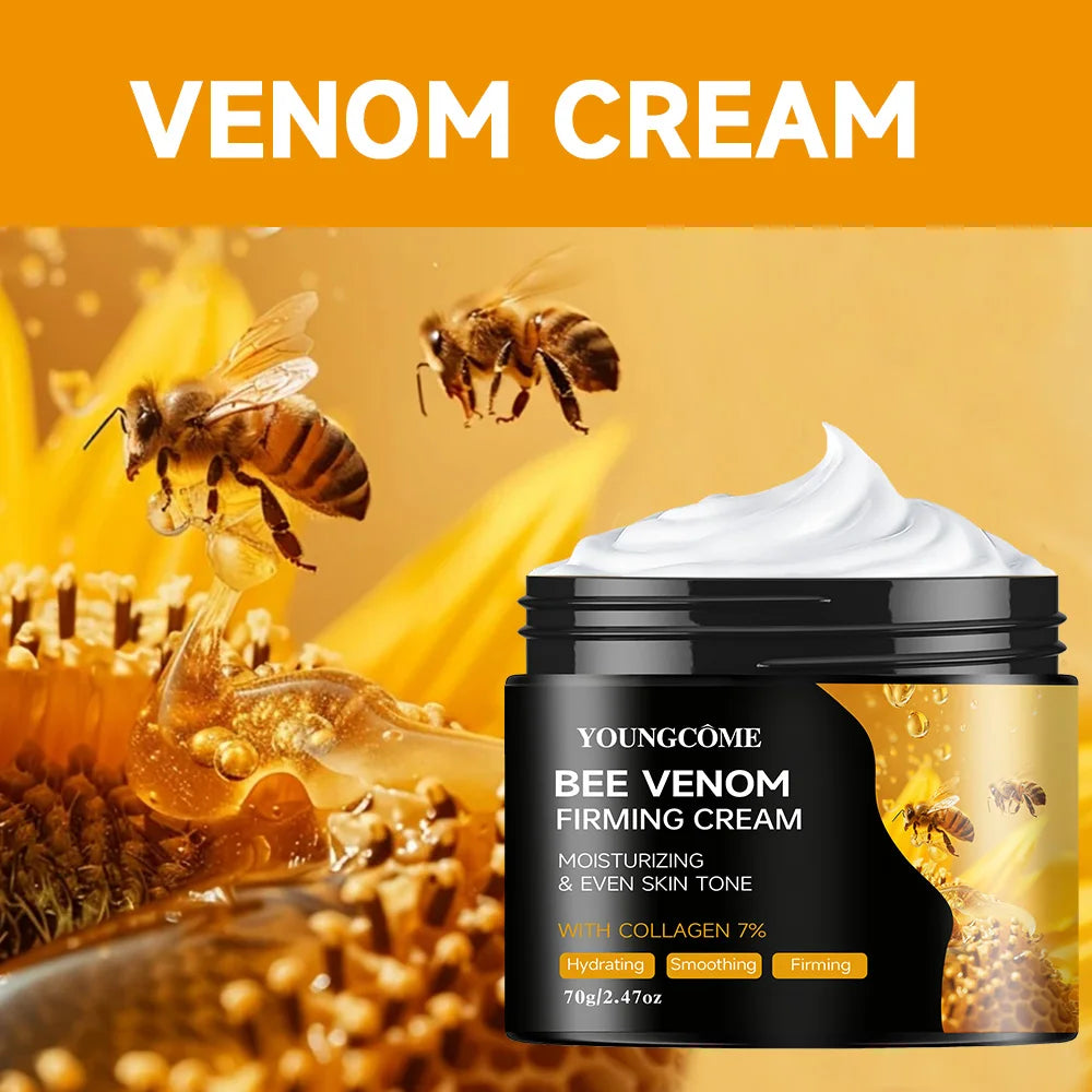 Premium Bee Venom Face & Neck Cream – Collagen Boost, Firming & Natural Hydration