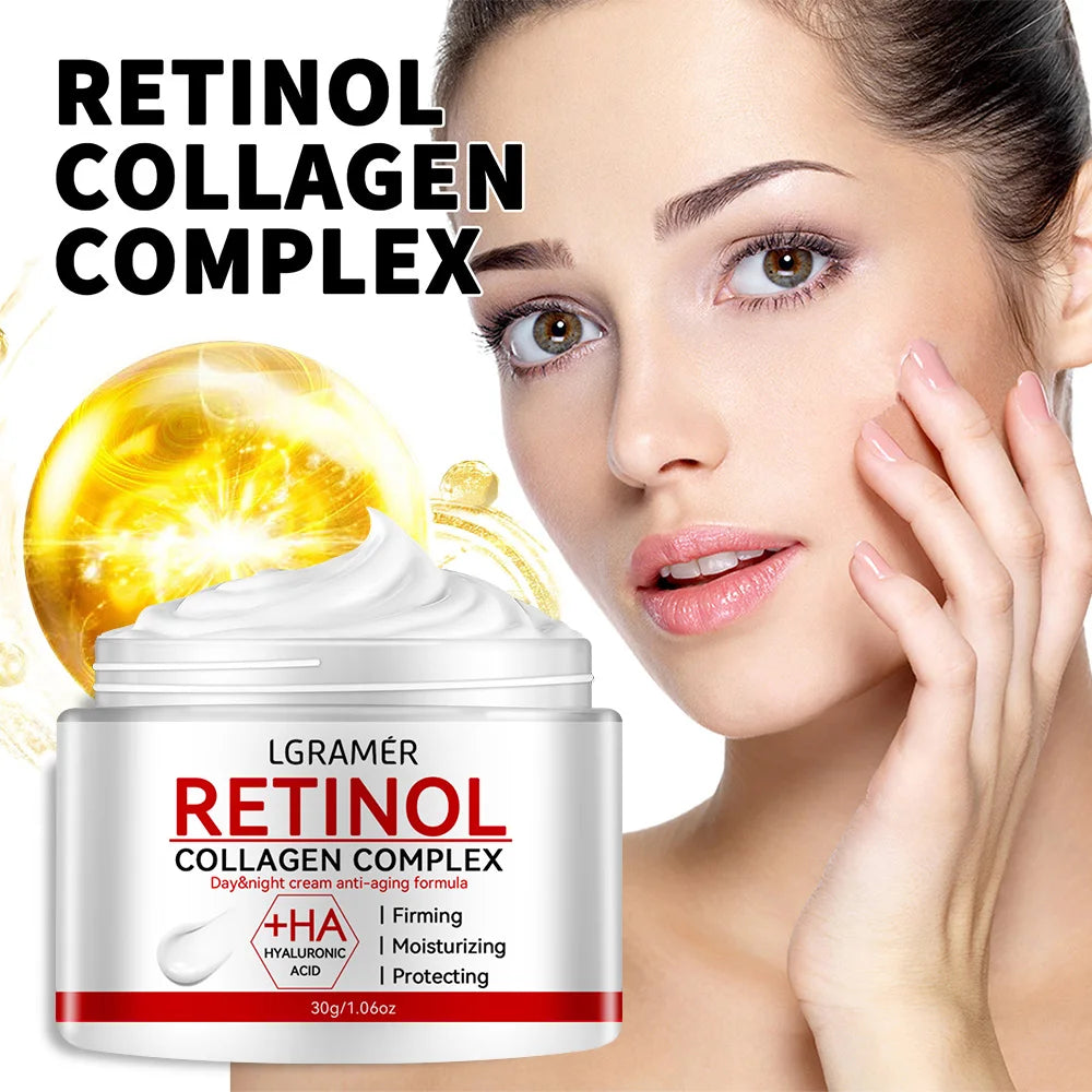 Retinol & Collagen Lifting Face Cream – Firm, Brighten & Smooth Skin