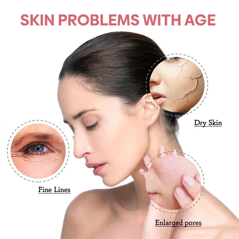 5-in-1 Brightening Face Serum – Vitamin C, Hyaluronic Acid & Collagen (30ml)