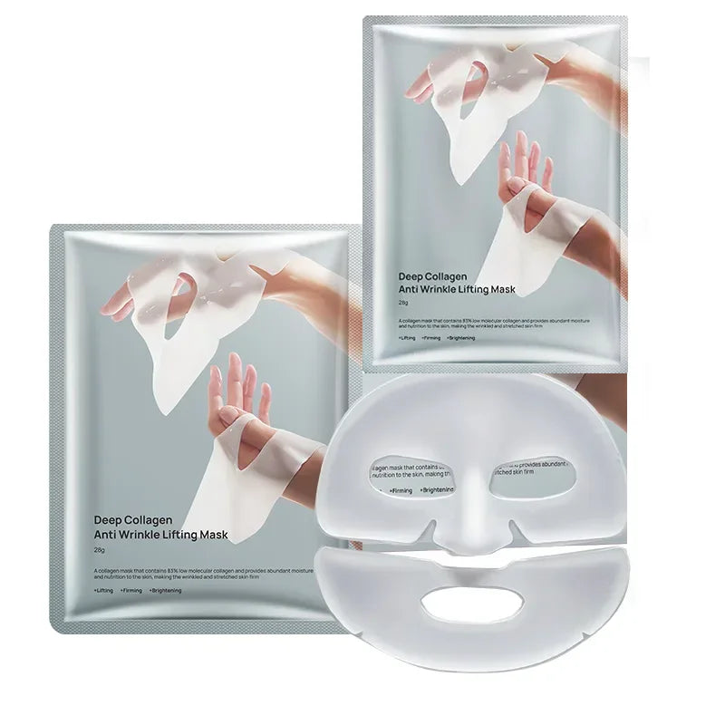Deep Collagen Anti-Wrinkle Lifting Mask – Firm, Hydrate & Glow Overnight (5 Pack)