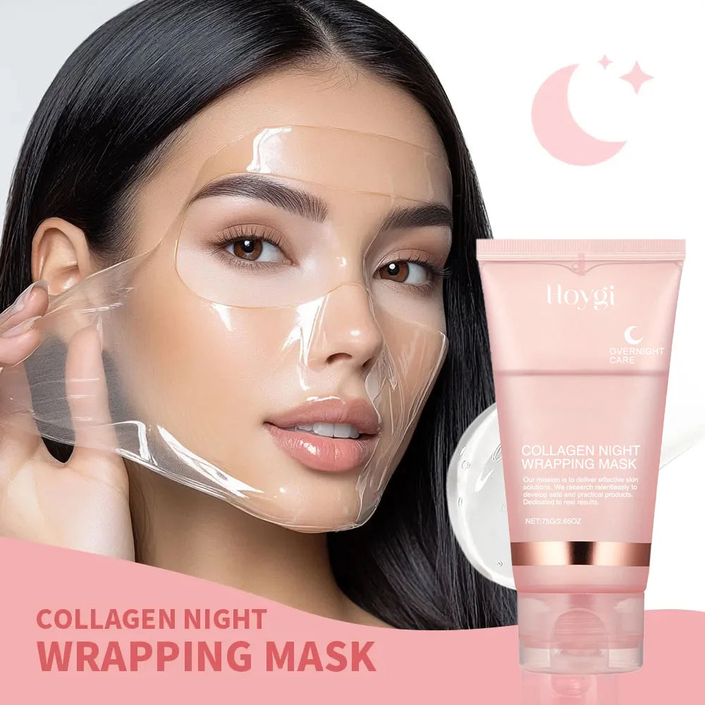Korean Collagen Overnight Peel Off Mask – Deeply Hydrate, Brighten & Purify (75ml)