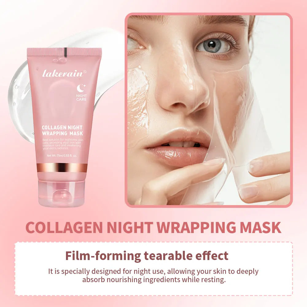 Korean Deep Collagen Peel Off Mask – Lifting, Firming & Overnight Glow